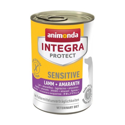 ANIMONDA Integra Protect Sensitive jagnięcina z amarantusem - mokra karma dla psa - 400g