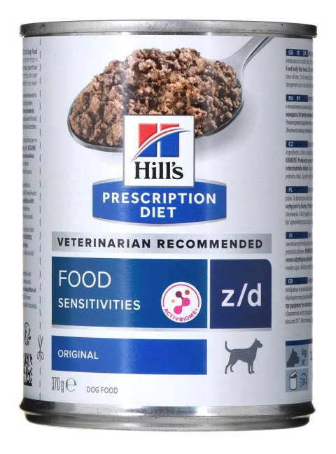 HILL'S PD Canine Food Sensitivities z/d - mokra karma dla psa - 370 g