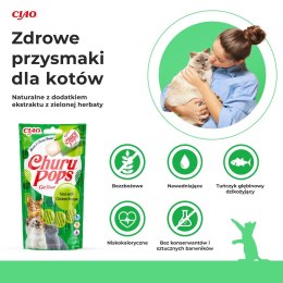 INABA Churu Pops Tuńczyk z kurczakiem - przysmak dla kota - 4x15 g