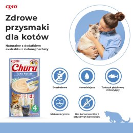 Przysmak Inaba CHURU Tuńczyk dla kota 4x14g