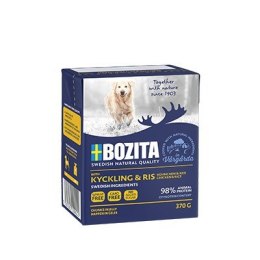 BOZITA Mięsne kawałki kurczak /ryż w galaretce 370g