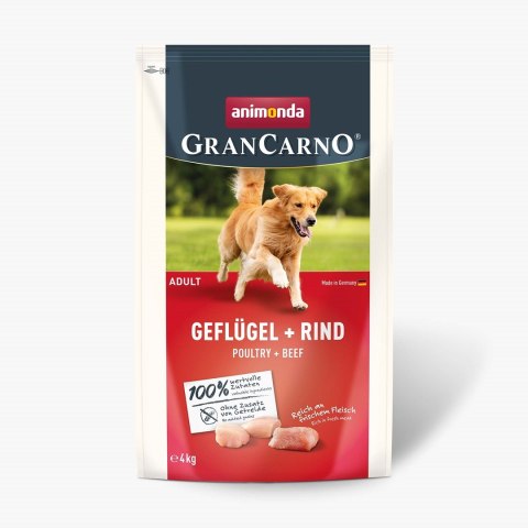 ANIMONDA Gran Carno Adult Poultry + beef 4kg