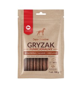 MACED Gryzak funkcjonalny z algami i oregano - gryzak dla psa - 100 g