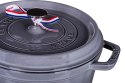 STAUB Garnek żeliwny okrągły 40500-246-0 3,8l grafitowy