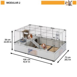 FERPLAST MODULAR 2 CAGE 109x72x56 cm