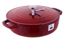 Patelnia żeliwna głęboka STAUB 40511-475-0 - 24 cm