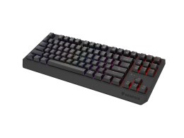 GENESIS Thor 230 TKL klawiatura Gaming USB + RF Wireless + Bluetooth QWERTY Szary