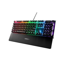 Klawiatura gamingowa SteelSeries Apex 5, układ amerykański, przewodowa, czarna Klawiatura gamingowa SteelSeries Apex 5 Hybrydowe