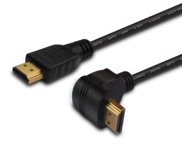 Kabel SAVIO cl-04 (HDMI M - HDMI M; 1,5m; kolor czarny)