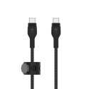 Kabel Belkin BoostCharge Pro Flex USB-C to USB-C Cable 60W 2m Silicone oplot Black