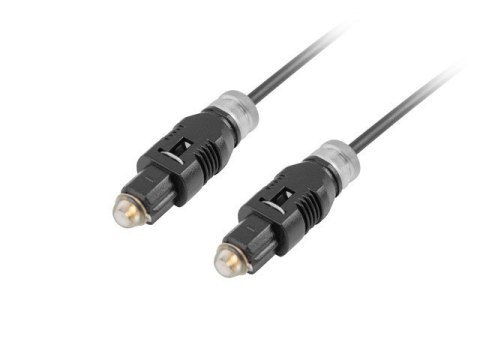 Kabel Lanberg CA-TOSL-10CC-0030-BK (Toslink M - Toslink M; 3m; kolor czarny)