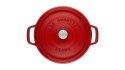 Garnek żeliwny okrągły wysoki STAUB 40501-485-0 - czerwony 4.8 ltr