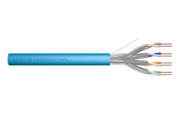 Kabel instalacyjny DIGITUS kat.6A, U/FTP, B2ca, AWG 23/1, LSOH, 500m, niebieski, szpula